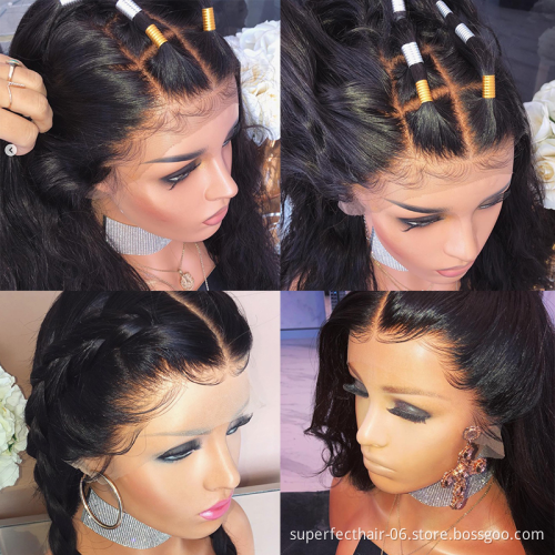 Wigs human hair lace front brazilian head band wig human hair lace front wigs